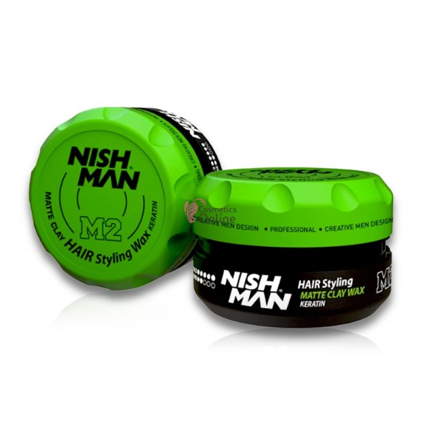 Ceara pentru par mata, Matt Clay Extra Strong NISH MAN M2 100ml